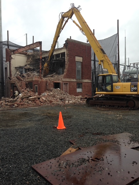 demolition innovation in protection - substation, non metallic wire mesh, 