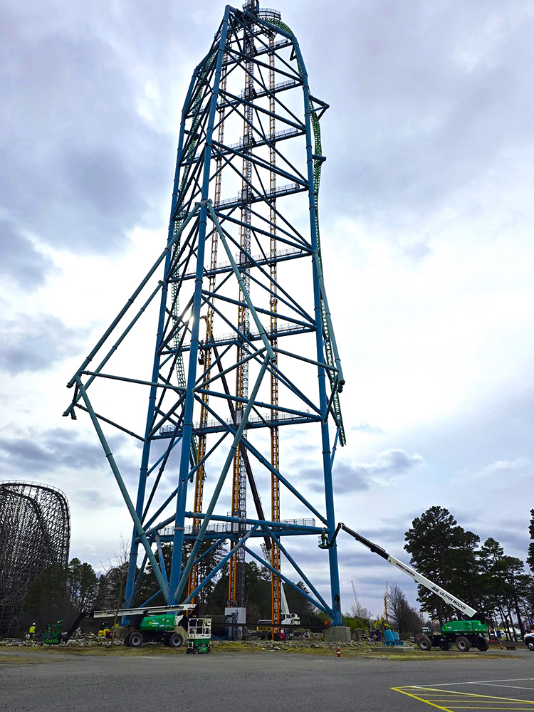 Demolition work began in January 2025